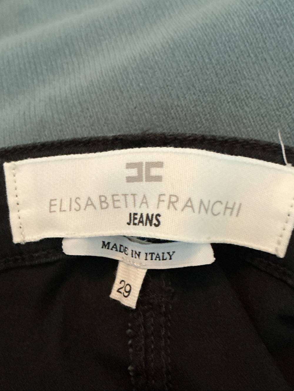 Elisabetta franchi Black Flared Jeans - Picture 2 of 9